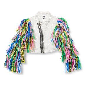 Birds of Prey Moto Jacket - Official DC Comics - Harley Quinn - O/S